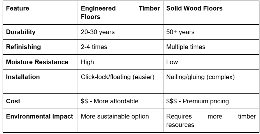 Cost and Durability Comparison